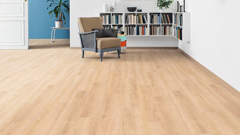 Ламинат Haro Tritty 100 клен виноградный 525659 фото в интерьере